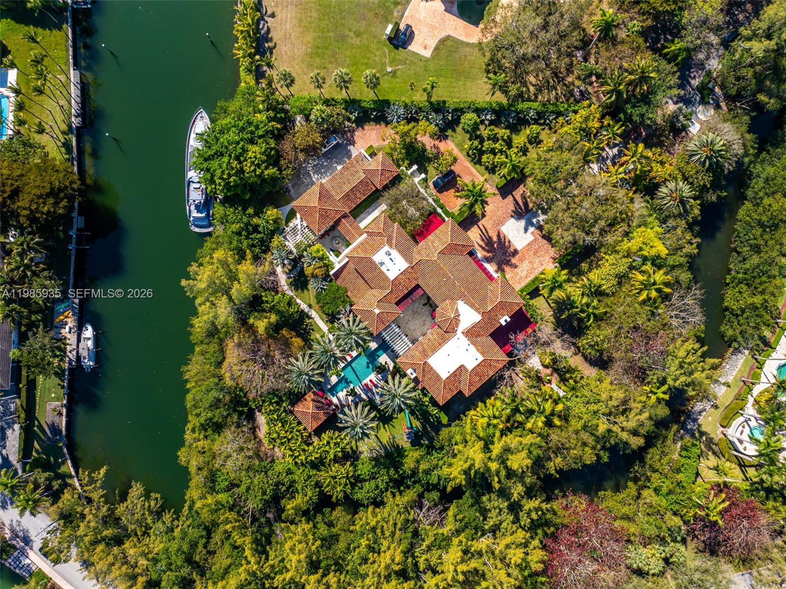 9401 Journeys End Rd in Coral Gables