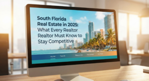 South Florida Real Estate in 2025: What Every Realtor Must Know to Stay Competitive The South Florida real estate market continues to evolve rapidly in 2025, shaped by migration trends, economic shifts, new regulations, and changing buyer behavior. For real estate agents operating in this market, staying updated is no longer optional—it is essential for visibility, credibility, and long-term success. This article covers the most important and up-to-date trends in South Florida real estate in 2025, with a focus on what today’s buyers, sellers, and investors are actively searching for online.